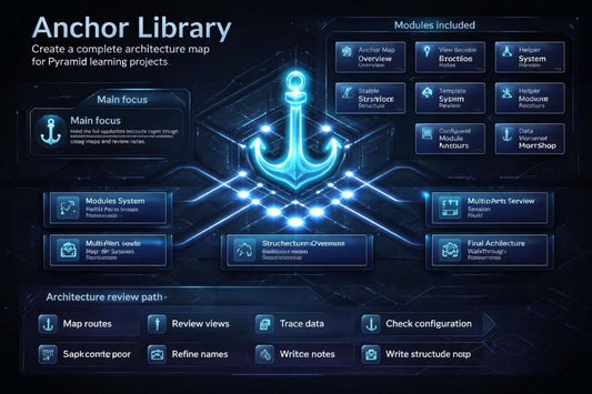 Anchor library infographic