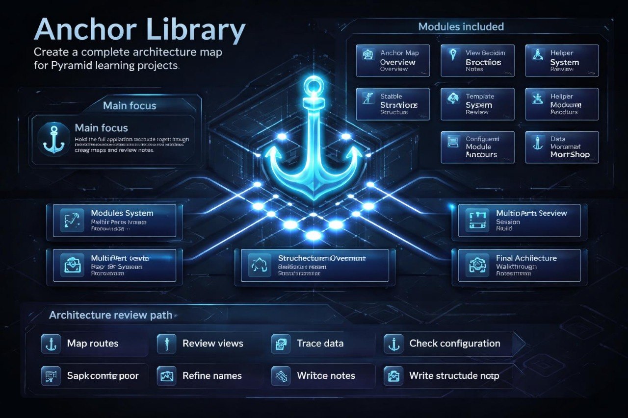 Anchor library infographic