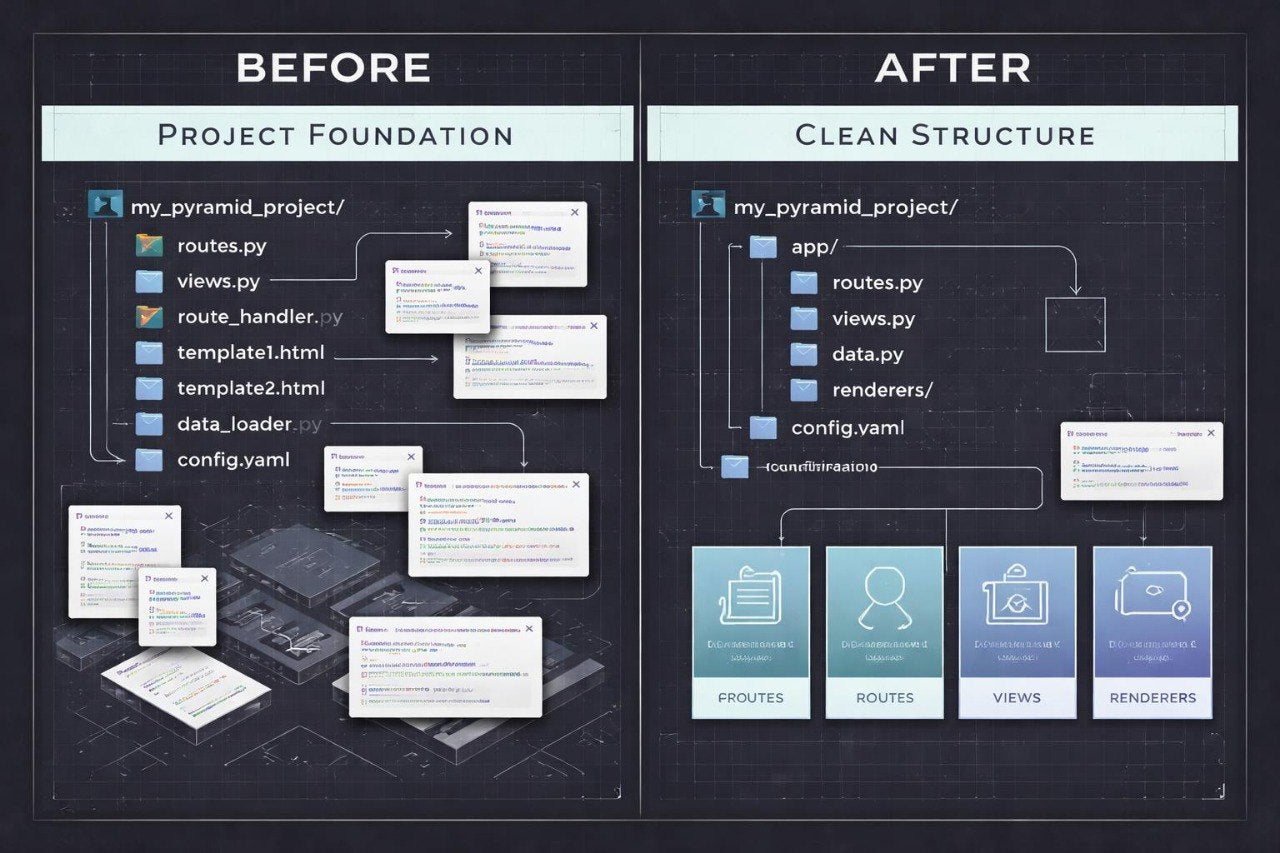 Before/After diagram